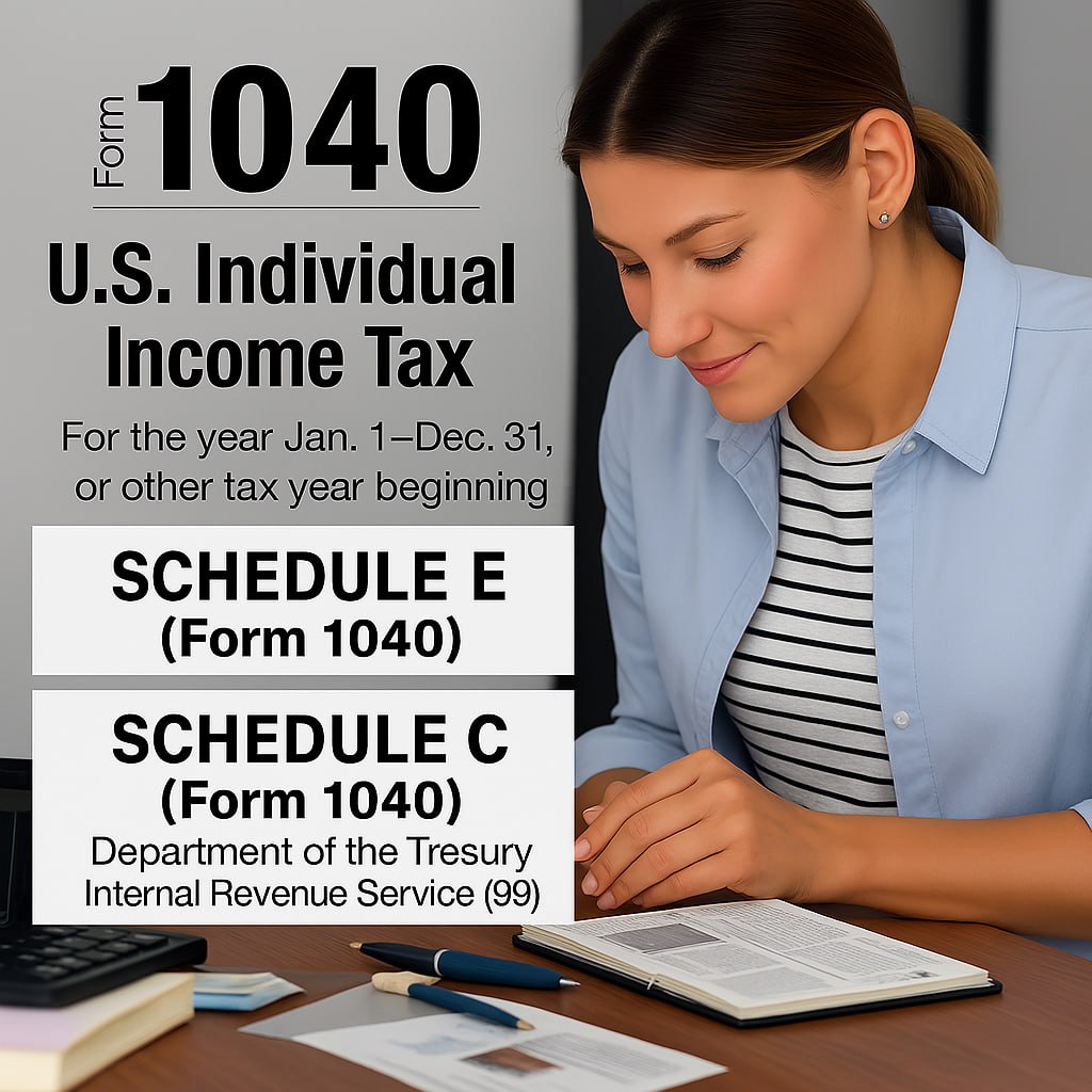 Individual Tax Preparation 1040 form Us Tax Services