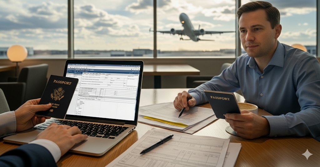 two people working on us expats taxes | US Expats in 2025: What You Must Know About Filing Taxes