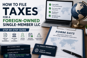 foreign owned single member llc tax