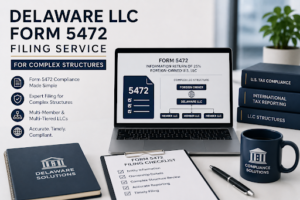 Delaware LLC Form 5472 Filing Service