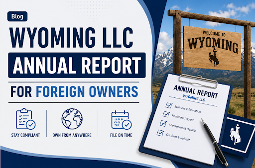 Wyoming LLC annual report foreign owner guide